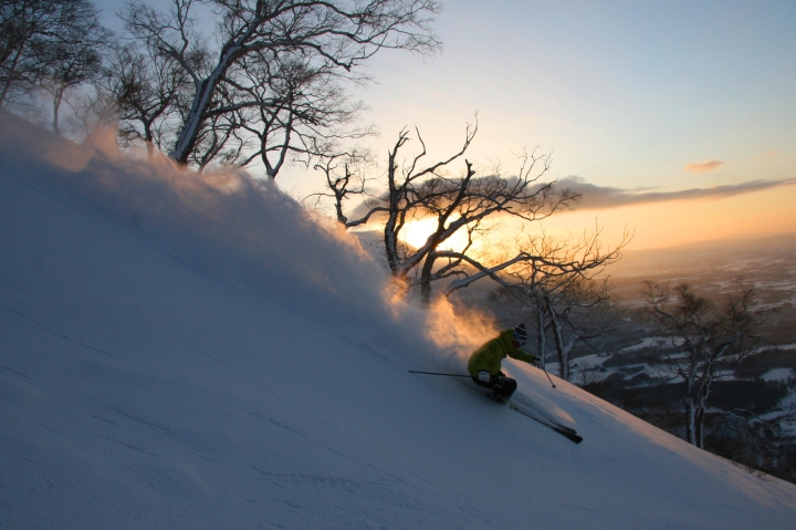 日本,北海道,滑雪