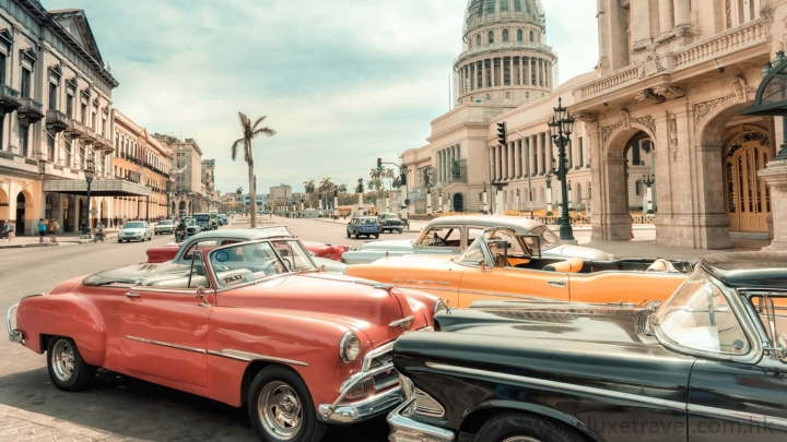 Celebrate 500th anniversary of Havana, Cuba | Luxe Travel Havana, Cuba, Luxe Travel, vintage car, Grand Hotel Manzana Kempinski,Iberostar Grand Packard, SO/ Havana Paseo del Prado, luxury travel