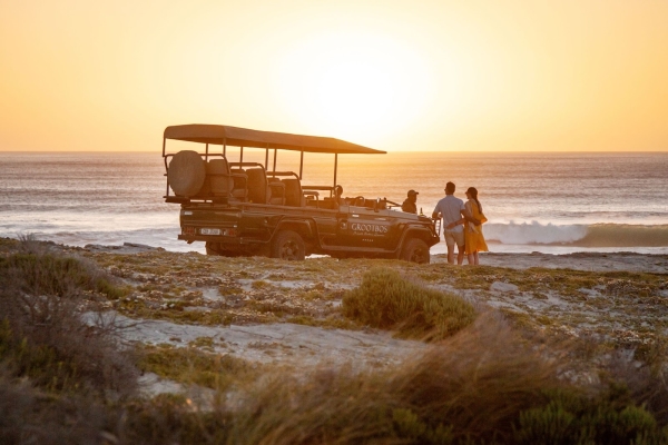 An Unforgettable African Getaway | Enjoy breakfast + lunch + dinner + unique experiences : horse riding +  flower safari + seasonal whale watching + beach picnics & more! @ Grootbos Private Reserve