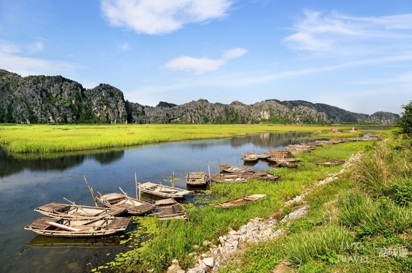 the Van Long Nature Reserve